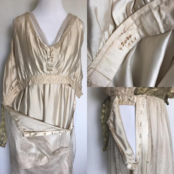 Edwardian wedding gown - Picture 3 of 7